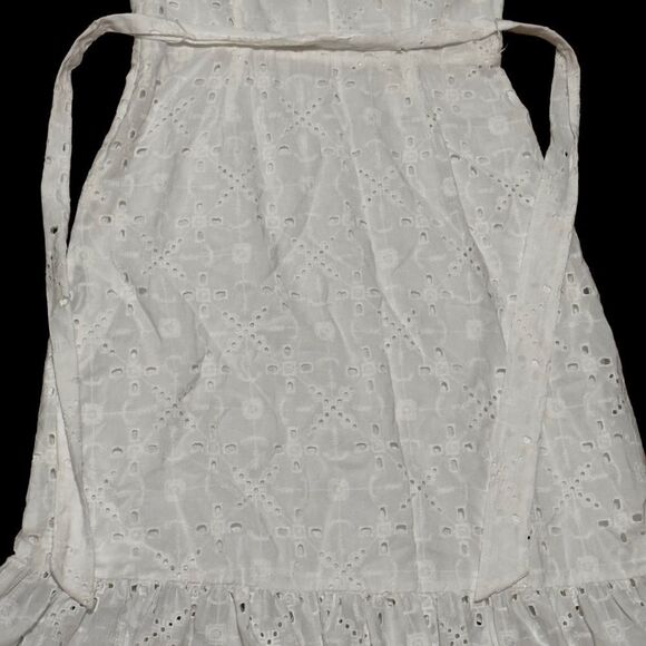 PAIGE SERYNE WHITE EYELET DRESS SIZE 2 - Picture 8 of 16